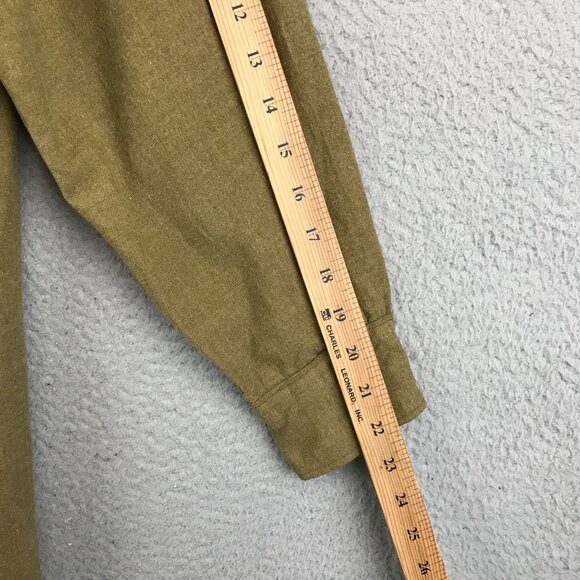 WWII Army Air Corps Enlisted Man’s Shirt with discharge device size 15.5/33 - Picture 7 of 9